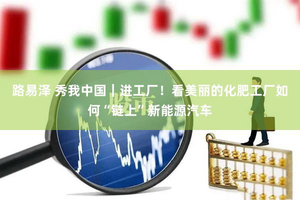 路易泽 秀我中国｜进工厂！看美丽的化肥工厂如何“链上”新能源汽车