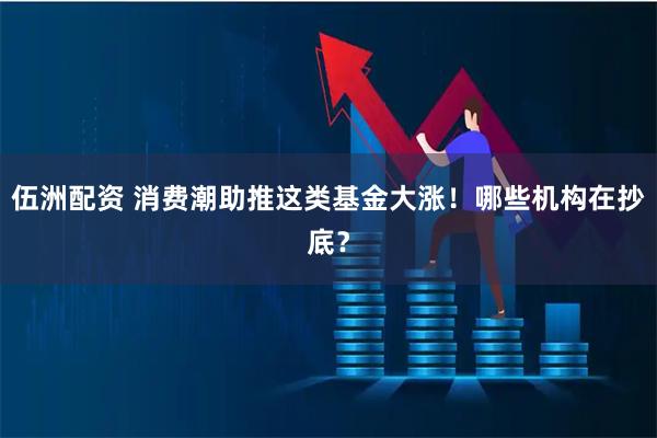伍洲配资 消费潮助推这类基金大涨！哪些机构在抄底？