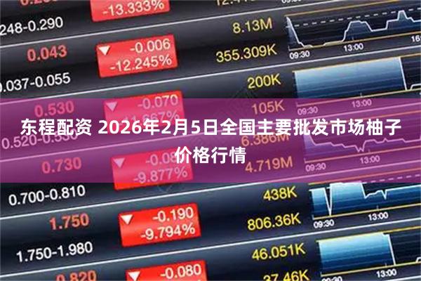东程配资 2026年2月5日全国主要批发市场柚子价格行情